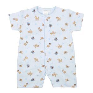 Cute Puppies Romper with Snaps (NWT)